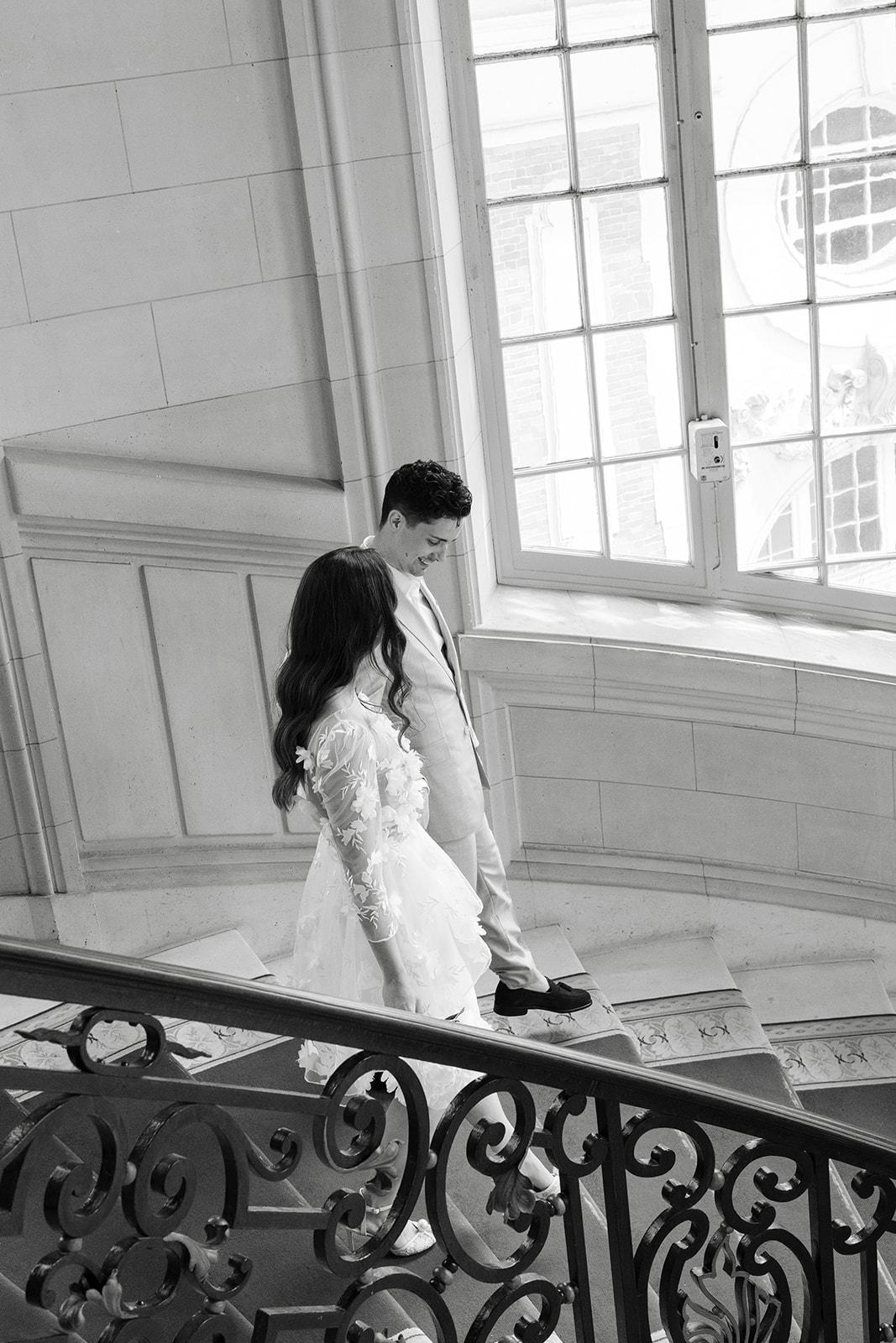 civil wedding in Paris
