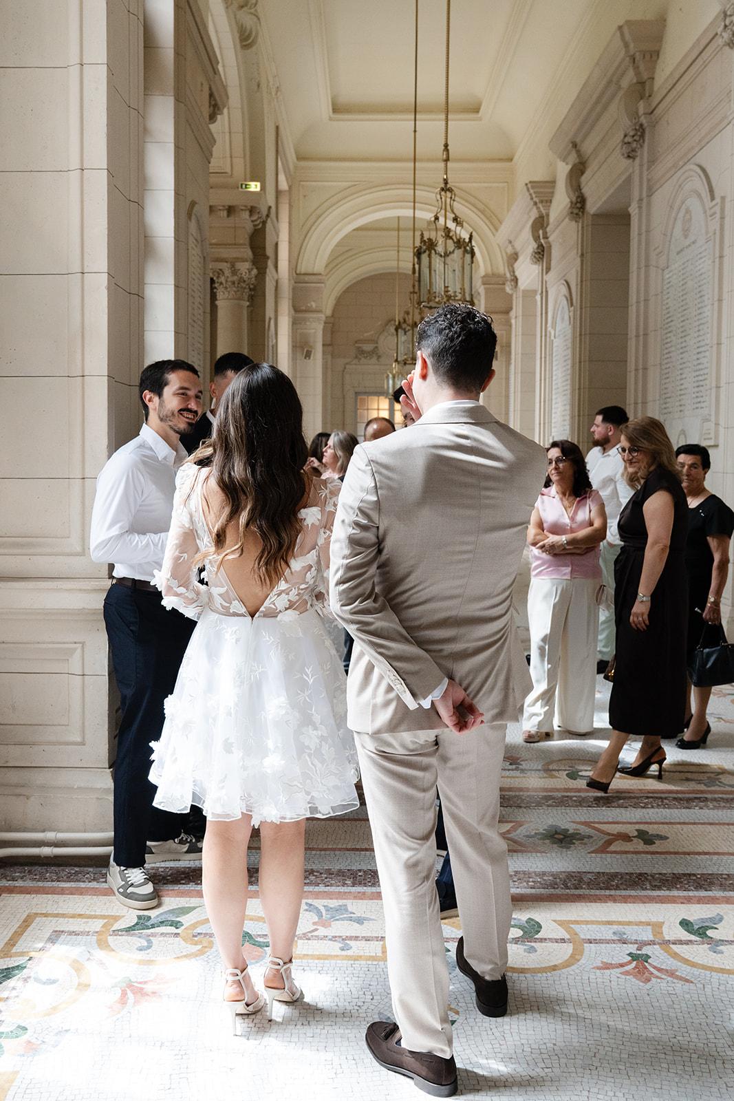 civil wedding Versailles